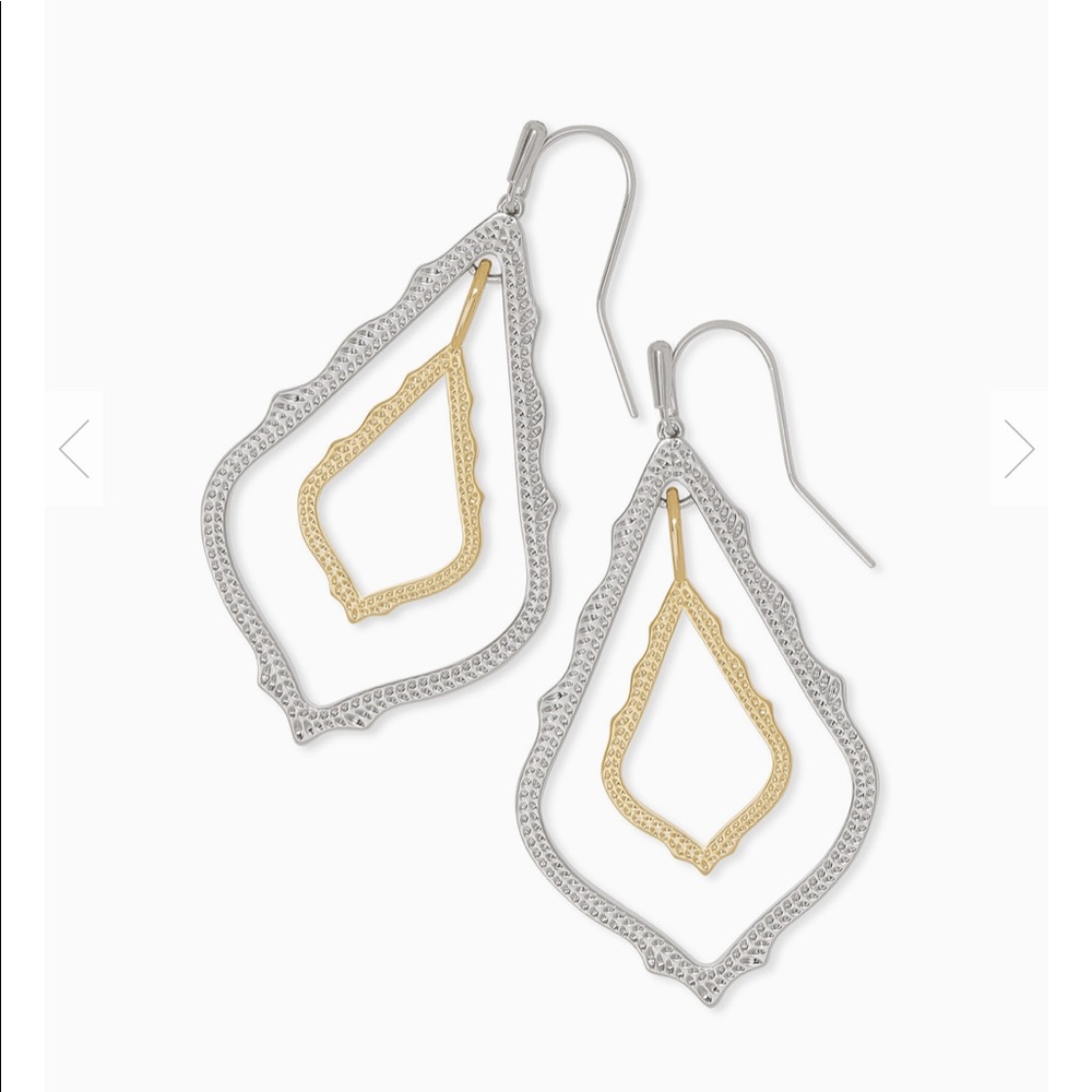 Kendra Scott Simon Drop Earrings in Mixed Metal